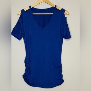 Elegant Blue Women's Top